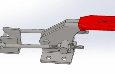 按压式肘节夹具