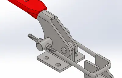 按压式肘节夹具