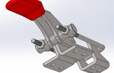 按压式肘节夹具