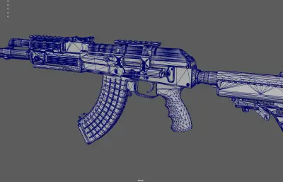 AK-47自动步枪 冲锋枪