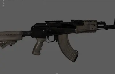 AK-47自动步枪 冲锋枪