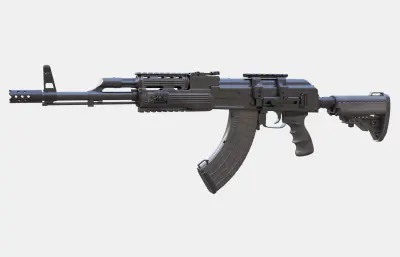 AK-47自动步枪 冲锋枪