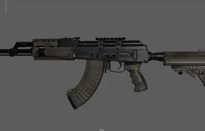 AK-47自动步枪 冲锋枪