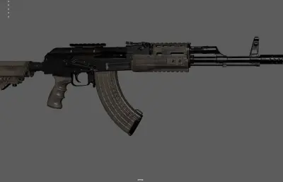 AK-47自动步枪 冲锋枪