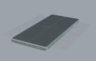 红魔11 Air游戏手机rhino模型