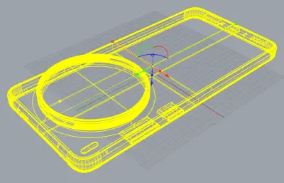 vivo X300 ultra手机3D模型