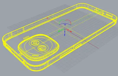 iQOO 15R Z11 Turbo手机3D模型
