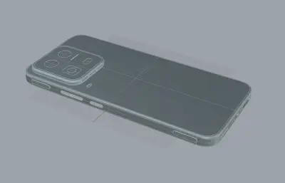 iQOO 15 Ultra手机3D模型