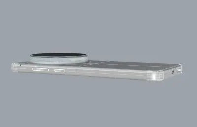 vivo X300 ultra手机3D模型