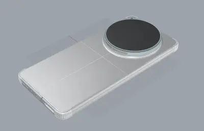 vivo X300 ultra手机3D模型