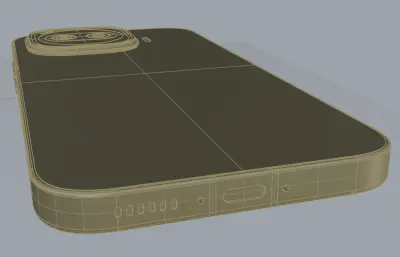 iQOO 15R Z11 Turbo手机3D模型