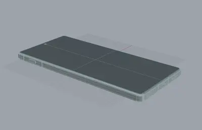 红魔11 Air游戏手机rhino模型