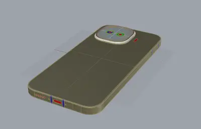 iQOO 15R Z11 Turbo手机3D模型