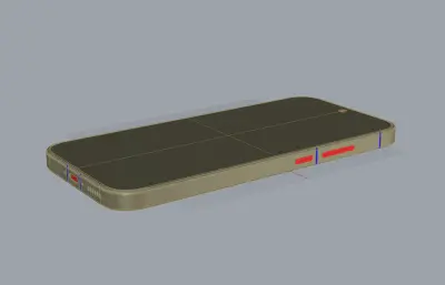 iQOO 15R Z11 Turbo手机3D模型