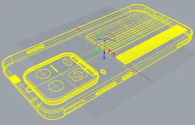 iQOO 15 Ultra手机3D模型