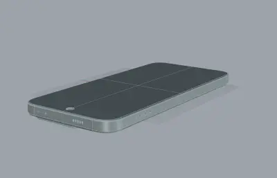 iQOO 15 Ultra手机3D模型