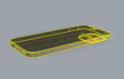 iQOO 15R Z11 Turbo手机3D模型