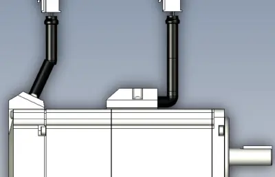 松下200W伺服电机