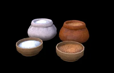 粮食 大米 小麦 生活物品