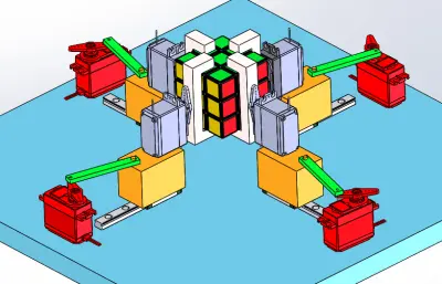 魔方机器人设计