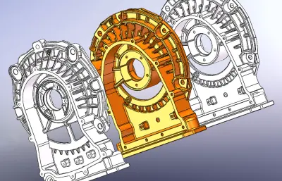 EH2-A1SX30后端盖组装图