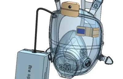 救援面罩 便捷式呼吸机