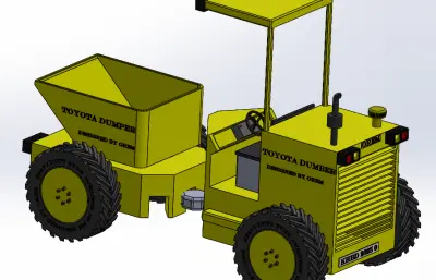 丰田自卸车模型