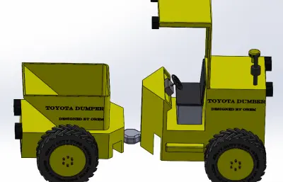 丰田自卸车模型