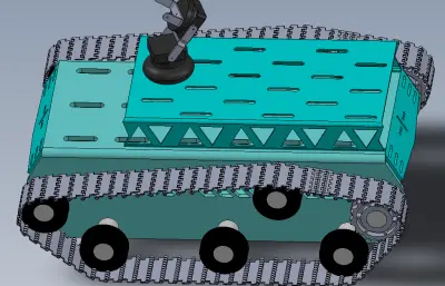 履带车简易结构