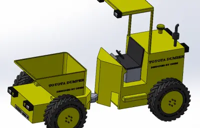 丰田自卸车模型