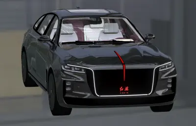 红旗H9汽车,带内饰