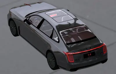 红旗H9汽车,带内饰