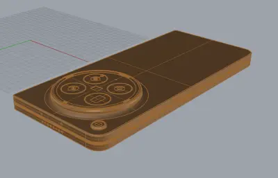 OPPO Find N6手机3D模型