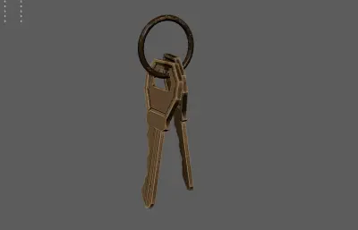 钥匙串 门锁钥匙 黄铜钥匙