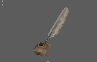 羽毛笔 签字笔 笔墨