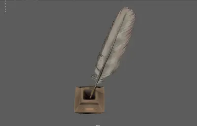 羽毛笔 签字笔 笔墨