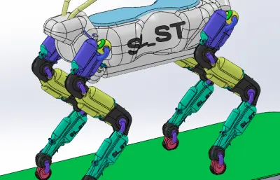 载人四足机器狗