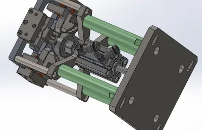 基于楔块的张紧机构