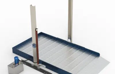 双柱液压停车升降机简易模型