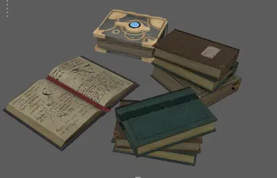 魔法书 秘籍古书 西方古董书籍