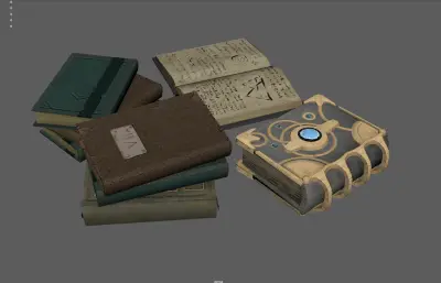 魔法书 秘籍古书 西方古董书籍