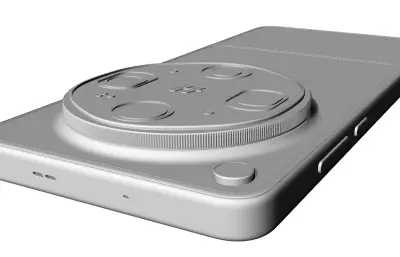 OPPO find X9 Ultra手机外观3D模型