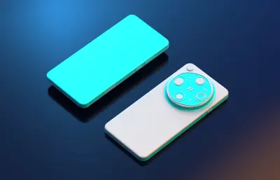 OPPO find X9 Ultra手机外观3D模型