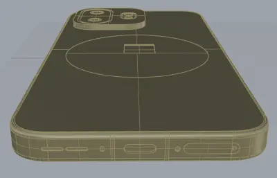 一加/OnePlus 15T手机外观模型