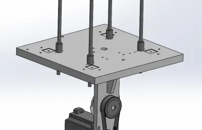 基于偏心轮的顶升机构