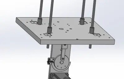 基于偏心轮的顶升机构