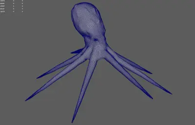 章鱼 八爪鱼 深海鱿鱼