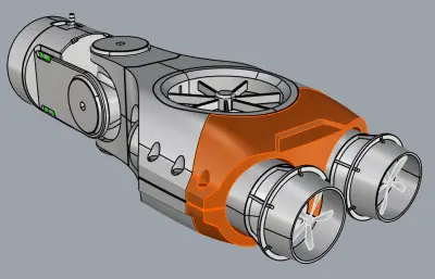 水下探头 深海潜水检测器
