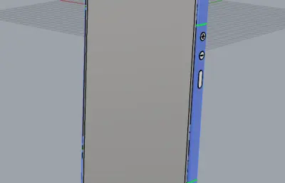Xiaomi 17 Ultra手机模型 RS材质带贴图