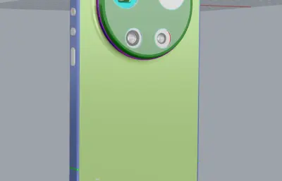 Xiaomi 17 Ultra手机模型 RS材质带贴图